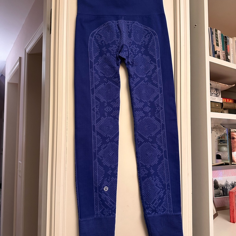 Lululemon Ebb To Street Snakeskin Print Leggings View 3